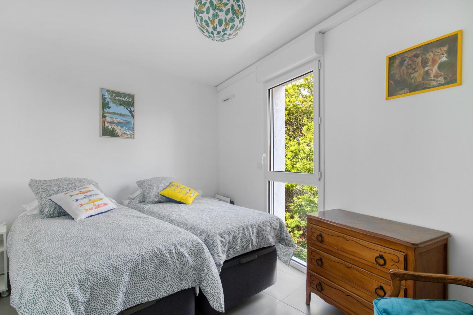 Nouvelle Ere - Appt A Moins D'Un Km De La Plage 勒拉旺杜 外观 照片